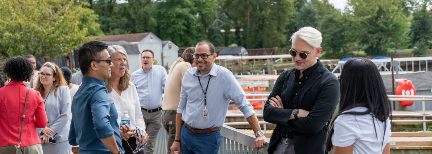 Planners tour Port Towns area.