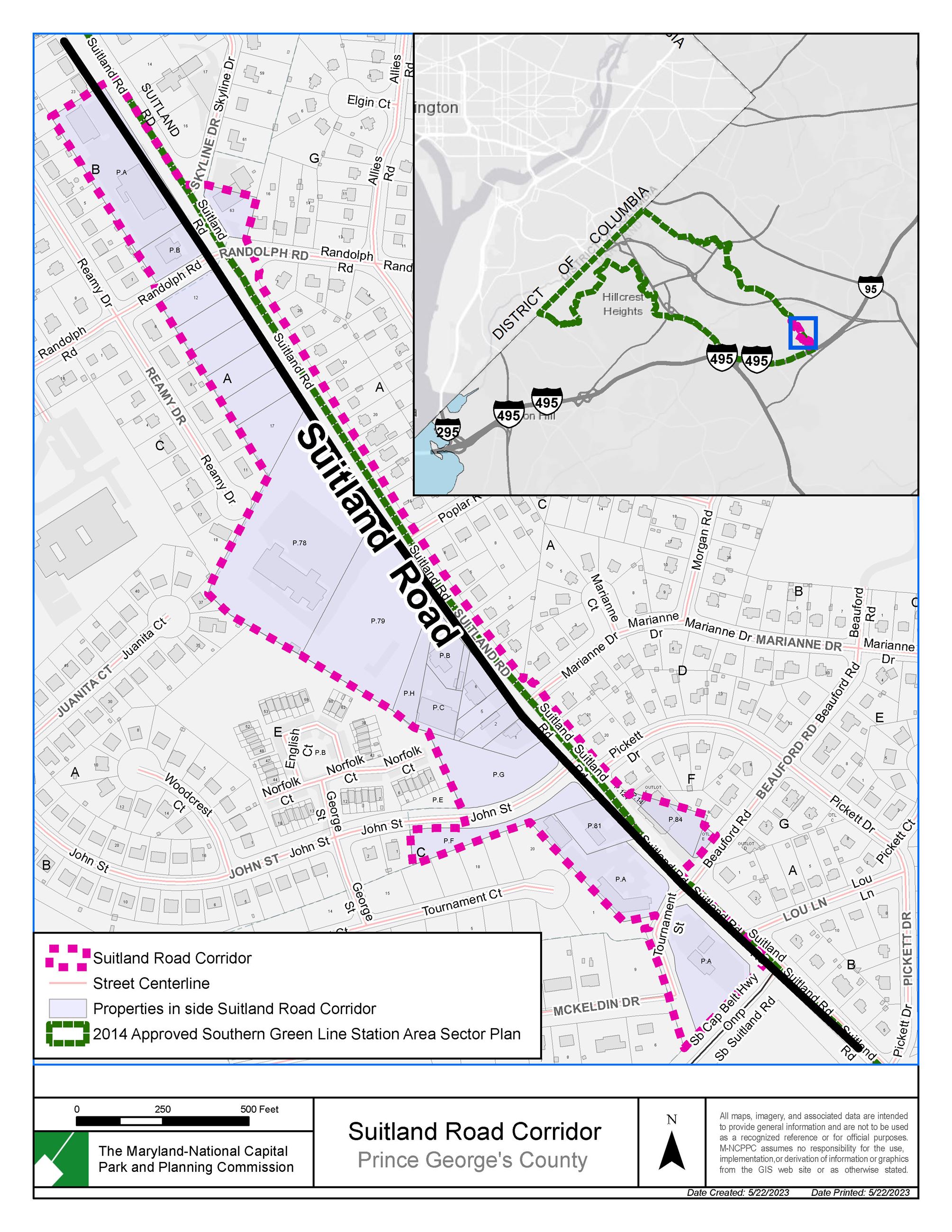 2023 Minor Plan Amendment to the Southern Green Line Station Area Sector Plan
