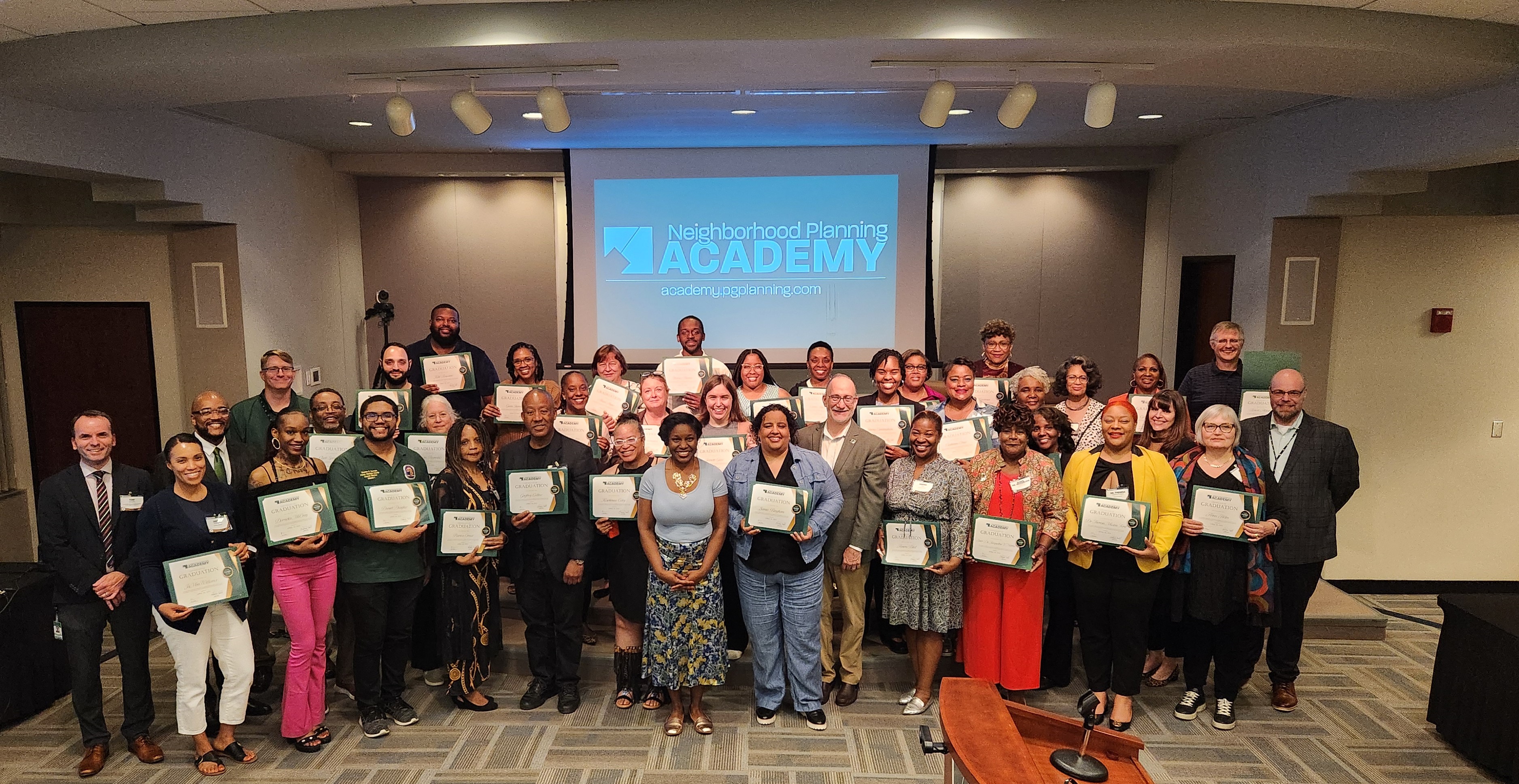 M-NCPPC Neighborhood Planning Academy Spring 2025 Cohort