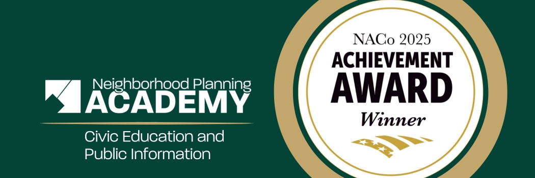 Neighborhood Planning Academy Earns National Achievement Award