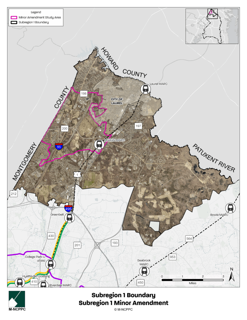 Subregion 1 Area Map