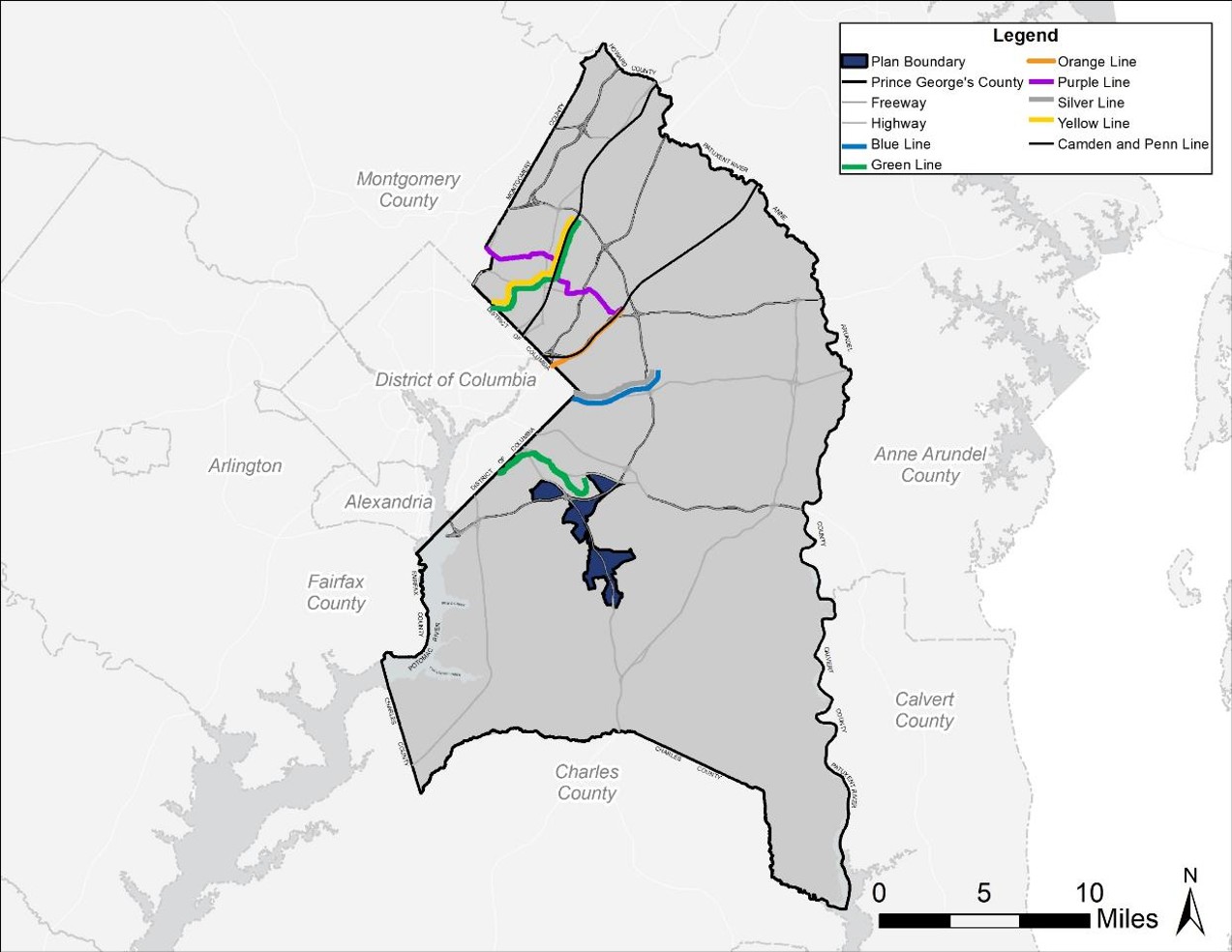 Central Branch Avenue Sector Plan Minor Amendment and SMA