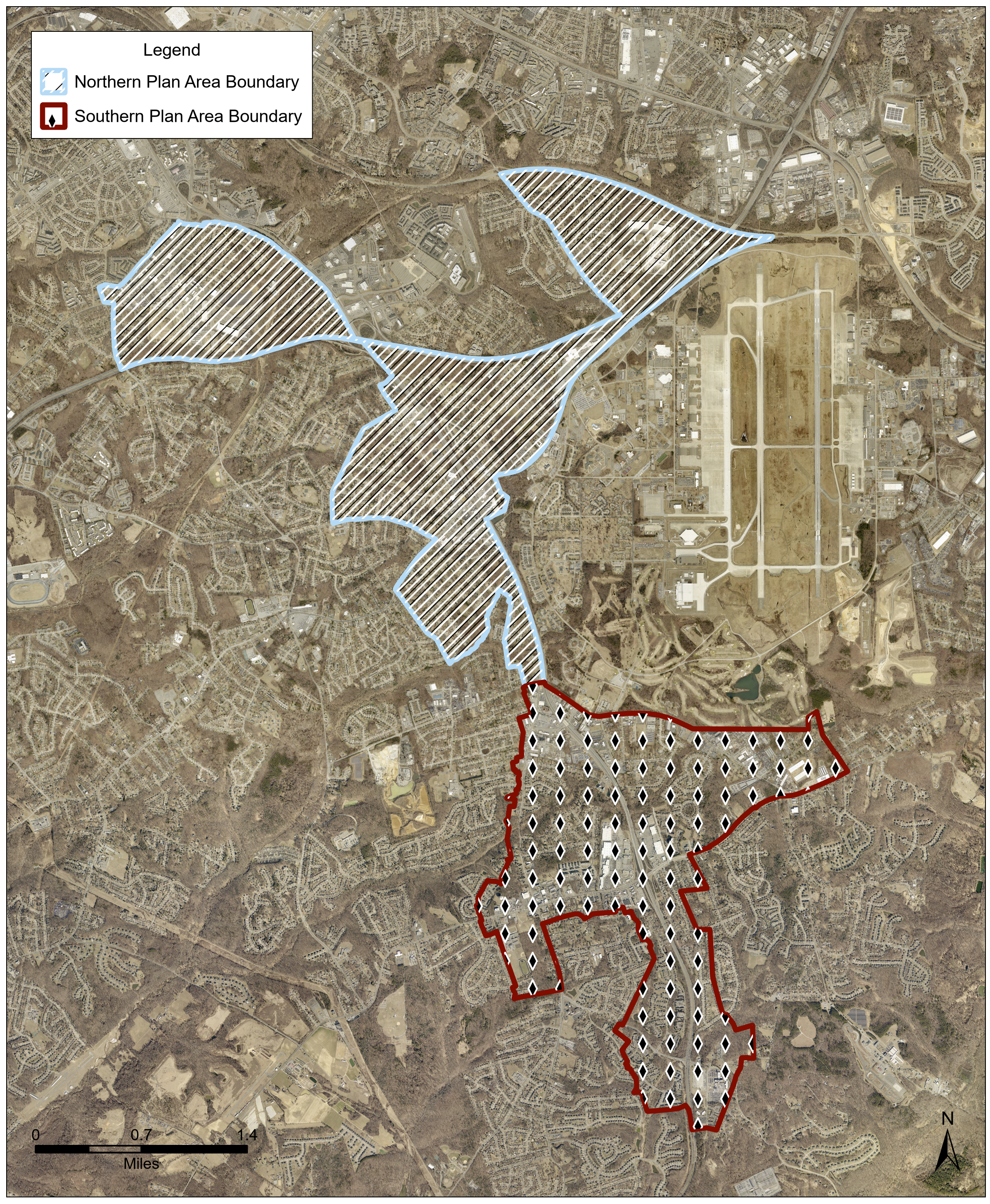 Sectional Map Amendment Map for the Central Branch Avenue Sector Plan Minor Amendment and SMA.
